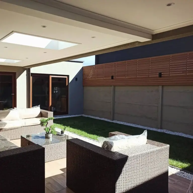 Proyecto de ampliación Terraza y Quincho / San Andrés del Valle. Arquitecto Concepción