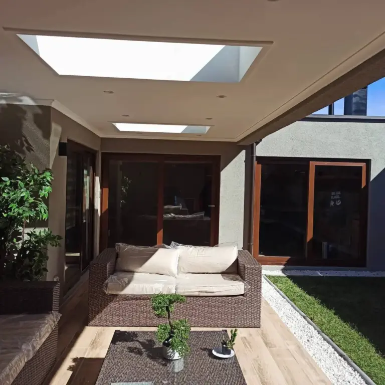 Proyecto de ampliación Terraza y Quincho / San Andrés del Valle. Arquitecto Concepción